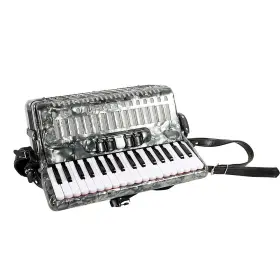 3472 Sofiamari 197881375270 Sm 34 Piano 72 Bass Button Accordion Pearl Gray Ob