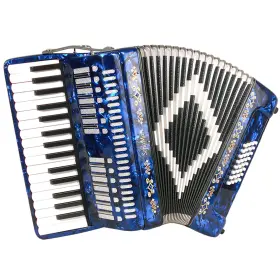 Sm-3232-bl Sofiamari 32 Key Bass Accordion Blue