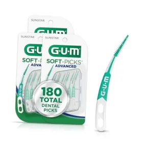 Sunstar 6504ecm3 Soft-picks Advanced Easy-to-use Interdental Picks For Plaque Removal &
