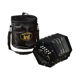 Ap-1120 Trinity College Anglo-style Concertina 20-button - Black