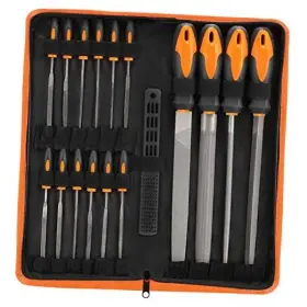 Vulcanus 772629272976 17pcs File Tool Set With Carry Case Premium Grade T12 Drop Forged Alloy Steel