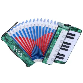 Xhikowatoaqm8wnfhk-03 Xhikowat 17 Key 8 Bass Piano Accordion Ideal Musical Instrument For Beginners And Stu