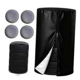 Zhiyuejing Hpbtz001 Spare Tire Cover 420d Oxford Cloth Trailer With 4 Felt Pads