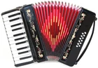 Rossetti 2512 25-KEY Piano Accordion G, Black New. Price: $619.99.