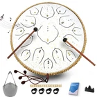 Steel Tongue Drum - 14 Instrument 15 Notes Inch, White New. Price: $110.98.