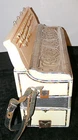 Antique Musical Button Accordion Italy Italian Made R.a.f. Used. Price: $400.00.