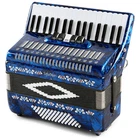 Sofiamari Sm 3472 Piano Bass Button Accordion Dark Blue Pearl 197869672 Rf Good. Price: $791.20.