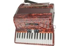 Hohner Hohnica 1305 Beginner 72 Bass Accordion Red For. Price: $545.00.