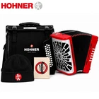 Hohner Compadre Gcf Sol 31 Button Accordion Red With Bag, Straps And Beanie New. Price: $1319.00.