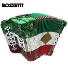 Rossetti 3412 Button Switch Bass Fbe Fa Accordion - Red White Green New. Price: $1140.00.