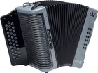 Hohner Corona C-ii F/bb/eb Accordion Silver Rainbow New. Price: $2329.99.