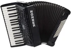 Hohner Bravo Iii 72 Chromatic Piano Key Accordion - Black New. Price: $2639.00.
