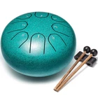 Lronbird Steel Tongue Drum, 6 Inch 8 Notes, Malachite New. Price: $42.79.