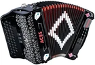 Hohner Hohnica Aces Ii 34-BUTTON Accordion With Registers Ead New. Price: $2394.55.