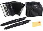 Hohner Bravo Ii 48 Chromatic Piano Key Accordion - Black W/ Gig Bag New. Price: $2152.59.