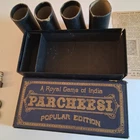 Antique 1929 Parcheesi Game Box Popular Edition Of India Directions Included Used. Price: $44.99.