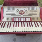 Vintage Salanti Red Sparkle Accordion Works For. Price: $755.99.
