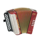 Hohner 1600/2 Erica Diatonic Accordion Key Of G/c Red-new. Price: $1779.99.