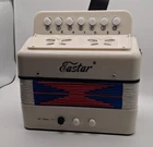 Eastar Kids Accordion Toy Accordian Mini Musical Instruments 10 Keys Button Used. Price: $19.97.