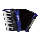 Hohner Bravo Iii 72 Chromatic Piano Key Accordion Pearl Dark Blue Open. Price: $2507.99.