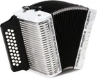 Hohner Corona Ii Diatonic Accordion - Keys Of F/bb/eb White New. Price: $1692.99.