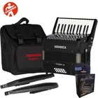 Hohner Hohnica Stuxii Student 26 Key Piano Accordion + Bag, Straps, Harp Set New. Price: $869.00.