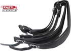 Yibuy Adjustable Accordion Shoulder Strap Set Pu Leather Black Of 2 New. Price: $26.88.