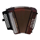 Hohner Corona Ii Diatonic Accordion, Pearl Red - Key Of F/bb/eb New. Price: $1862.15.