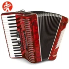 Hohner Hohnica 1305 34 Key Switch Piano Accordion - Red + Gig Bag And Straps New. Price: $1089.00.