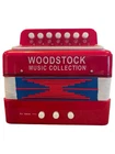 Woodstock Music Collection Kid Red Toy Accordion Percussion Works Great Used. Price: $17.99.