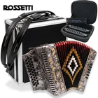 Rossetti 3112 Gcf Sol Button Accordion Grey With Case, Straps, Harmonica Pack New. Price: $780.00.