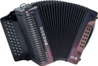 Hohner Corona C-ii G/c/f Accordion Red To Gold New. Price: $2329.99.
