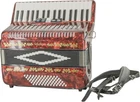 Sofiamari Sm 3472 Piano Bass Button Accordion Red Pearl Open. Price: $726.75.