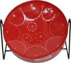 Miniature Steelpan (steel Drum) 12 Inch Diameter 11 Notes With Red New. Price: $155.88.