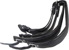 Adjustable Black Accordion Shoulder Straps Set Pu Leather 82 To 106CM New. Price: $26.49.