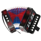 Azeam Kids Accordion, Toy For Ages 3 5 9 7 10 12 Keys Black New. Price: $34.42.