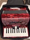 Hohner Hohnica Beginner 48 Bass Accordion Red, Lots Of Button Issues For. Price: $311.50.