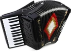 Rossetti 2512 25-KEY Piano Accordion G, Black New. Price: $619.99.