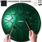 Rain Drum For Outside Garden, Steel Tongue - 6 Inch 11 Notes Metal Handpan New. Price: $62.99.