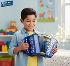 First Act Discovery Children Blue Accordion New. Price: $49.99.