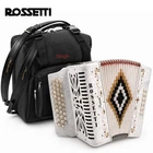 Rossetti 3112 Fbe Fa Button Diatonic Accordion - White With Bag & Straps New. Price: $780.00.
