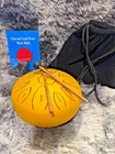 11-NOTE Hand Pan Steel Tongue Drum With Carry Bag Gold New. Price: $20.00.