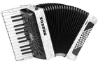 Hohner Bravo Ii 48 Chromatic Piano Key Accordion - White New. Price: $2152.55.