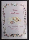 Pretty Ballerina Miniature Ballet Toe Slippers By Popular Imports Mint W/box New. Price: $19.99.