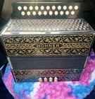 Hohner Vienna Model 2915 G-c 2-ROW 8-BASS 21-TREBLE Button Diatonic Accordion Used. Price: $250.00.