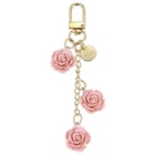 Meccanixity Rose Flower Beaded Chains Pink Mini Pendant Keyrings Ele... New. Price: $13.87.
