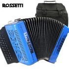 Rossetti Pro Series Valentino Gcf Sol 31 Button Diatonic Accordion Blue + Bag New. Price: $1050.00.