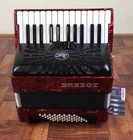 New Hohner Bravo Piano Accordion Red 48 Bass 26 Keys. Acorde Bajos.. Price: $1950.00.