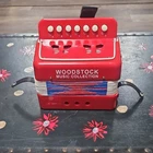 Woodstock Chimes Music Collection Button Accordion 7 Treble 3 Bass Keys Red Used. Price: $20.00.