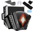 31 Key Accordion, 12 Bass 3-ROW Gcf Diatonic Instruments For Adults... Open. Price: $399.99.